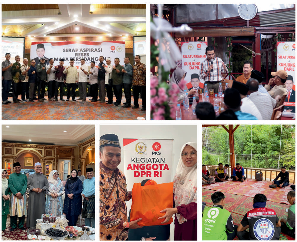 Kunjungan lapangan dan audiensi masyarakat